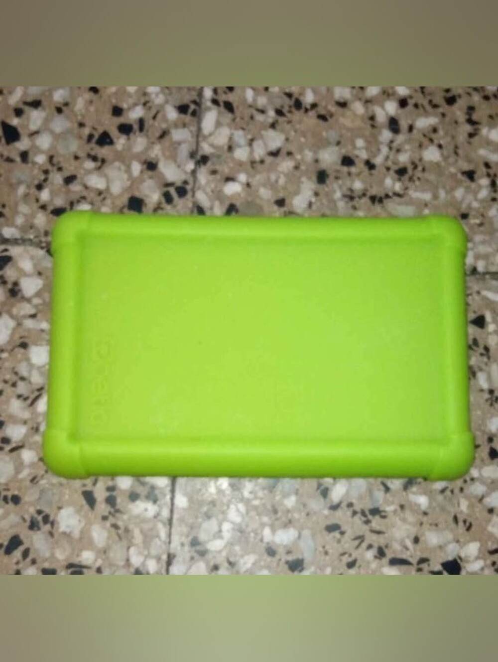 Kids Neon Green Tablet Case - Durable Protective Sleeve